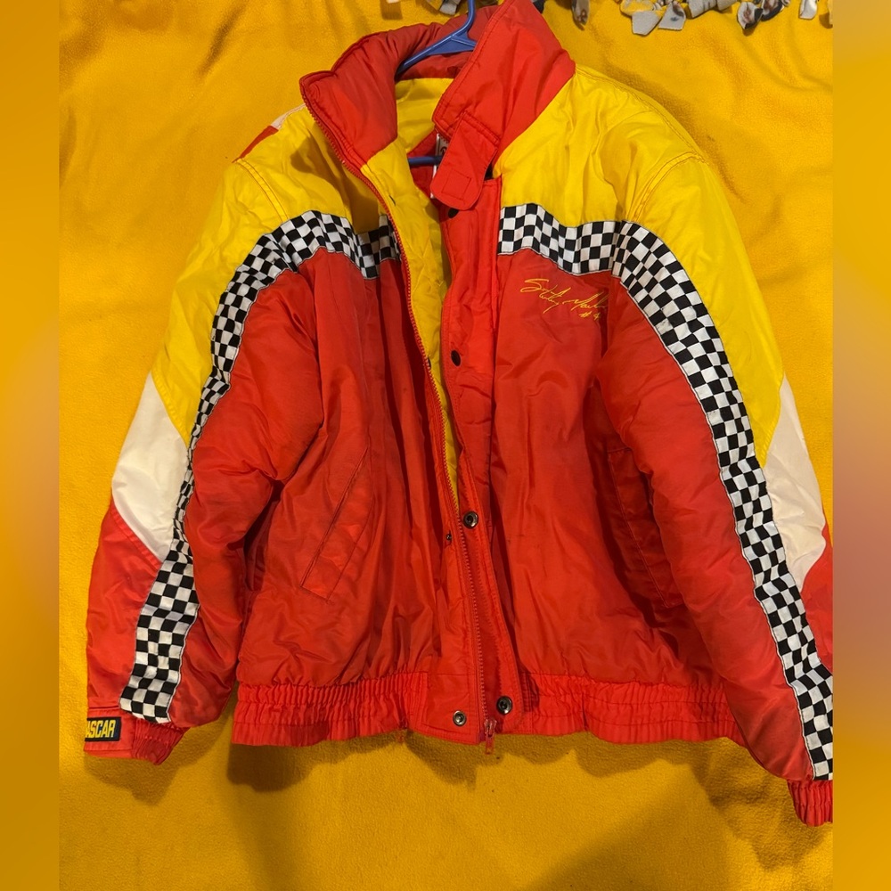 Vintage 80s Men’s NASCAR Kodak Racing Jacket - Picture 1 of 6